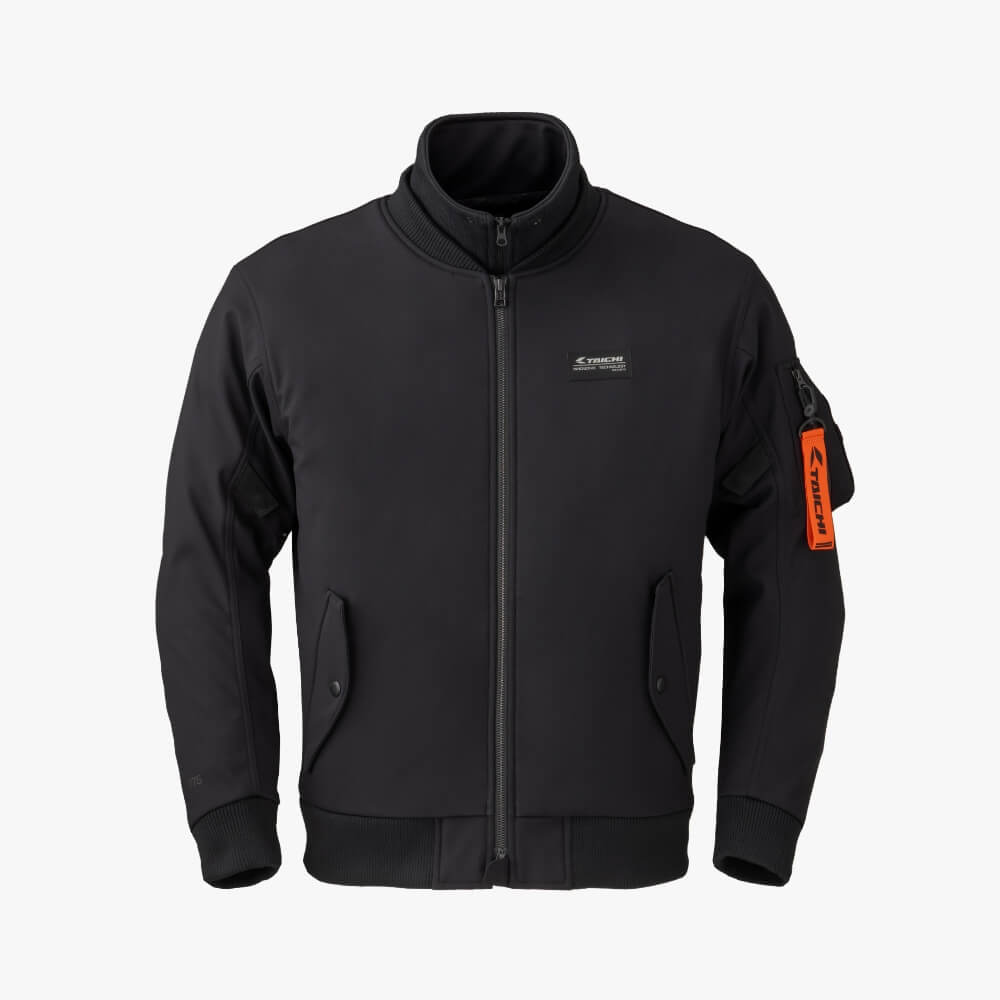 SOFTSHELL FLIGHT JACKET  BLACK