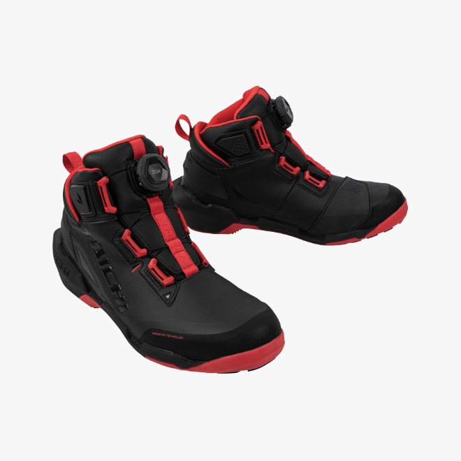 DRYMASTER ARROW SHOES  BLACK / RED