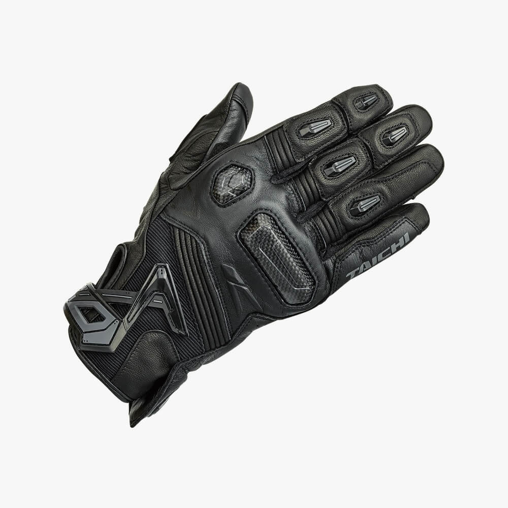 RAPTOR LEATHER GLOVES  BLACK