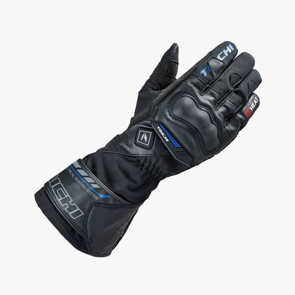 e-HEAT PROTECTION GLOVES  BLACK / BLUE