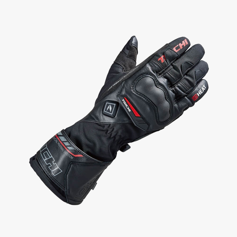 e-HEAT PROTECTION GLOVES  BLACK / RED