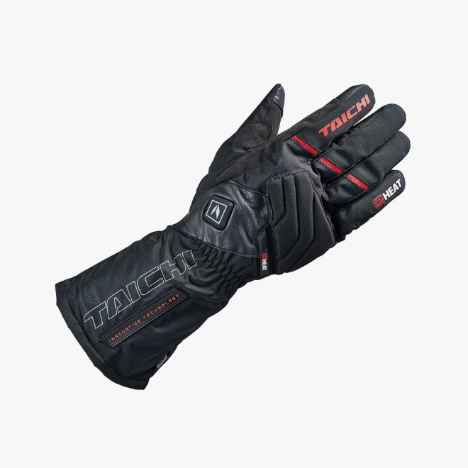 e-HEAT GLOVES  BLACK / RED