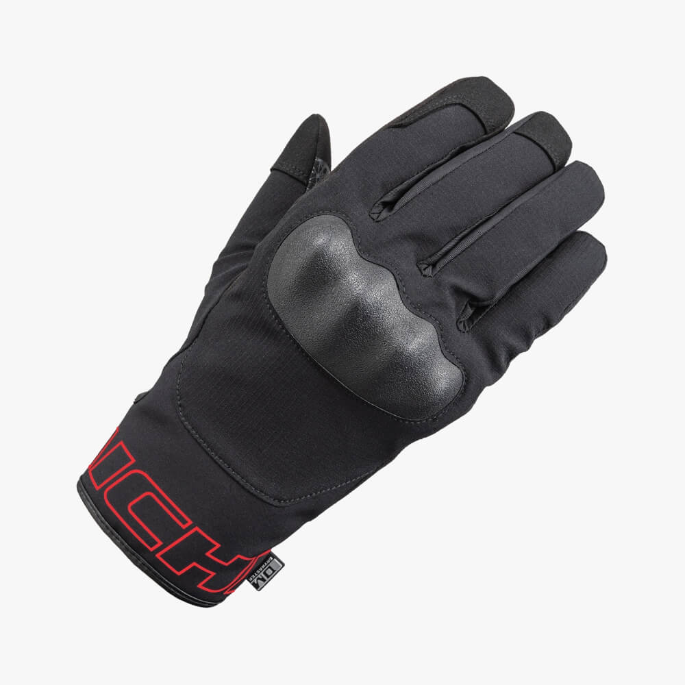 SMART WINTER GLOVES  BLACK / RED