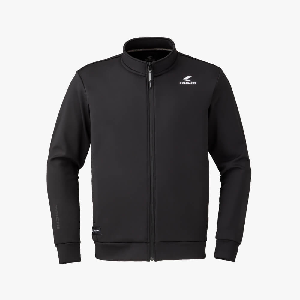 WARMRIDE ZIP SHIRT  BLACK