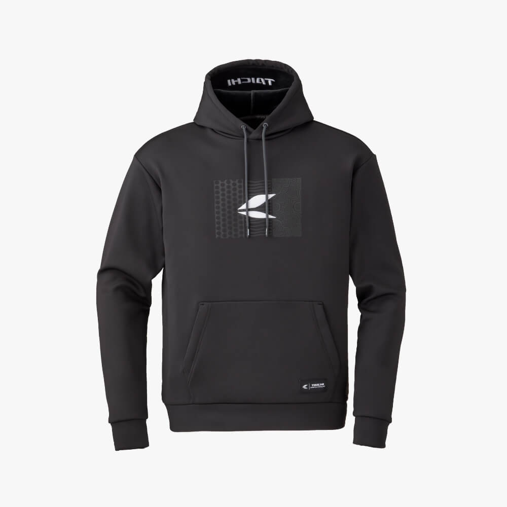 WARMRIDE PULLOVER HOODIE BLACK