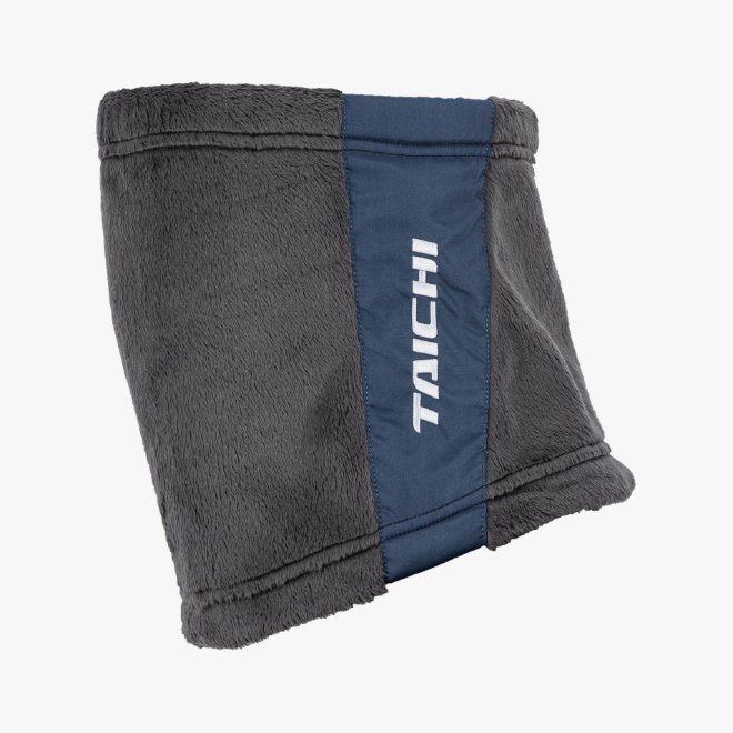 FLEECE FACE MASK  GRAY / NAVY