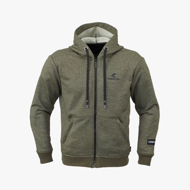 CORDURA HOODIE DARK KHAKI