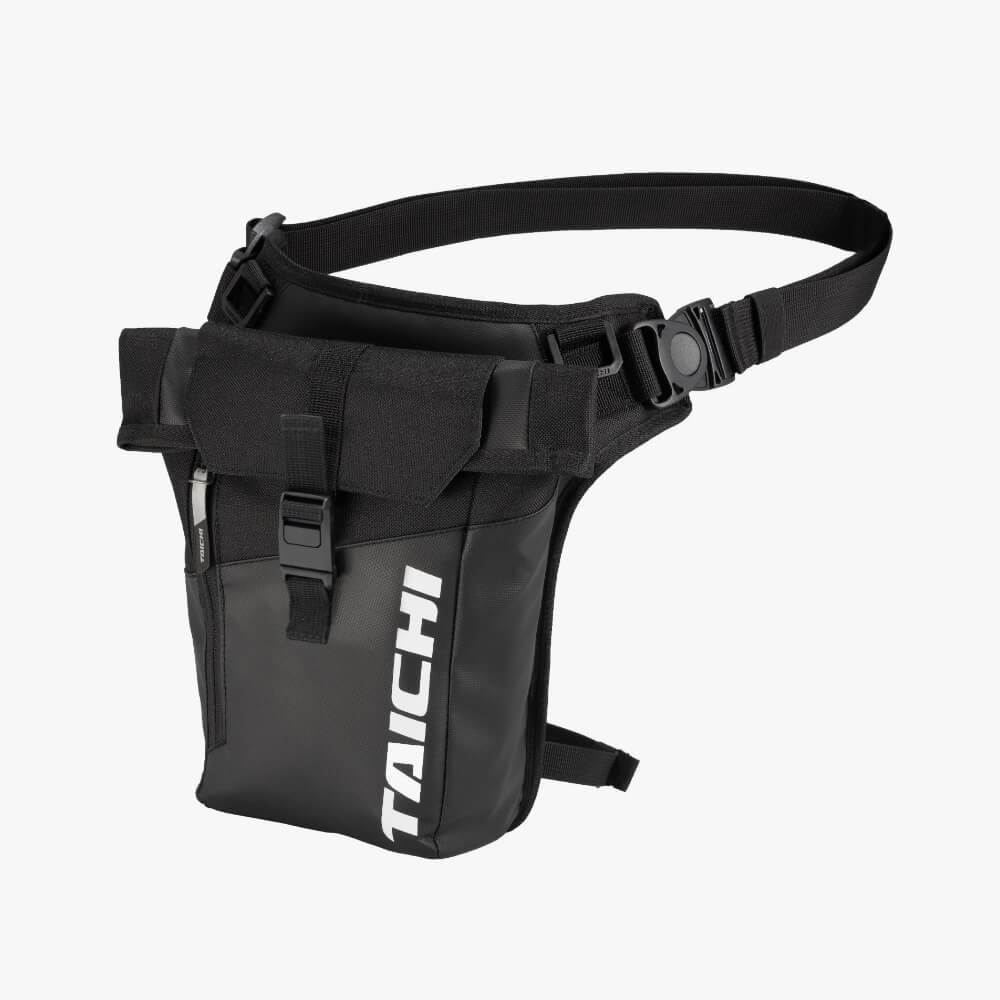 WP LEG POUCH  BLACK / WHITE