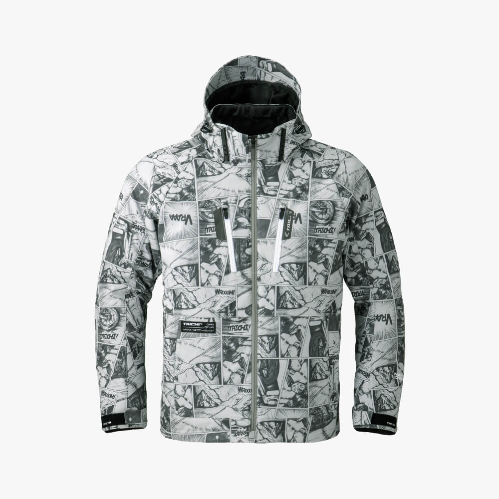 SOFTSHELL ALL SEASON PARKA COMIC GRAY