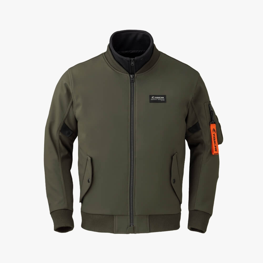 SOFTSHELL FLIGHT JACKET DARK KHAKI