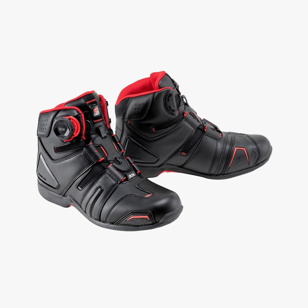 DRYMASTER BOA RIDING SHOES   BLACK / RED