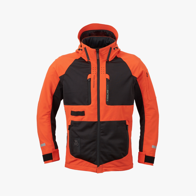 AIR PARKA BLACK / ORANGE