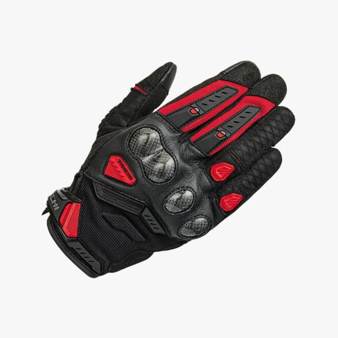 VELOCITY MESH GLOVES BLACK / RED