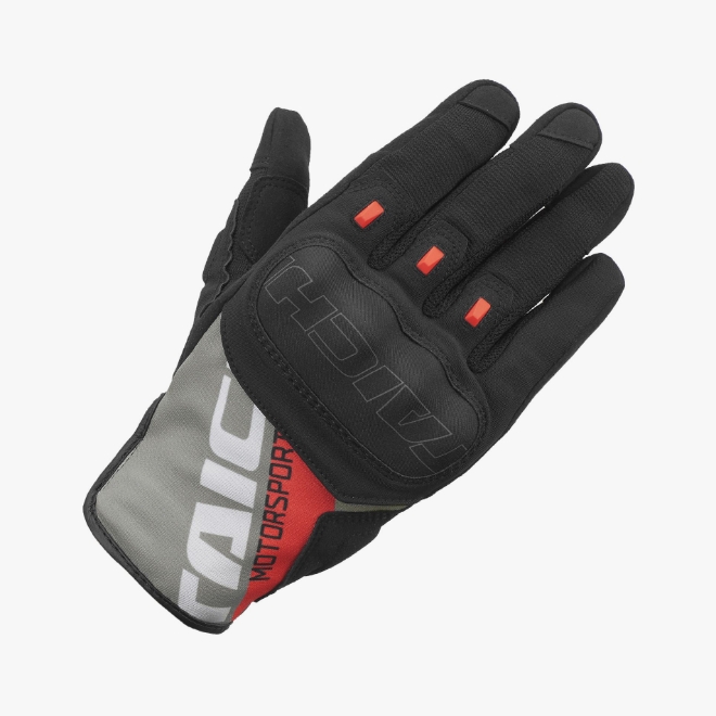 STROKE AIR GLOVES BLACK / GRAY / RED