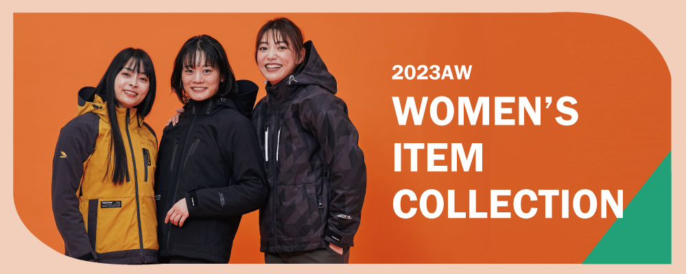 2023AW WOMEN'S COLLECTION】<br/>WOMEN'Sアイテムラインナップ紹介